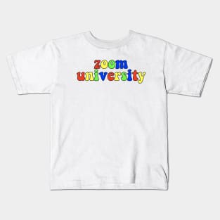 zoom university Kids T-Shirt